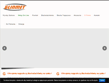 Tablet Screenshot of glinmet.pl